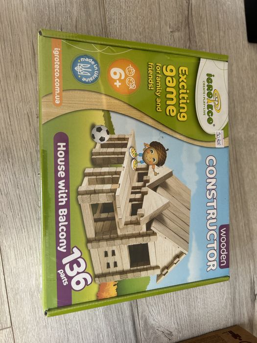 Jucarii din lemn CONSTRUCTOR