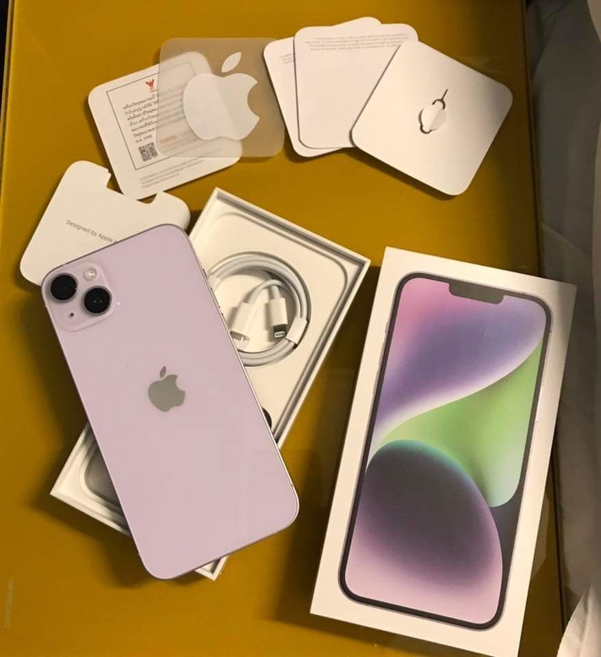 Iphone 14 plus 128gb purple, neverlocked,stare 10/10,toate accesoriile