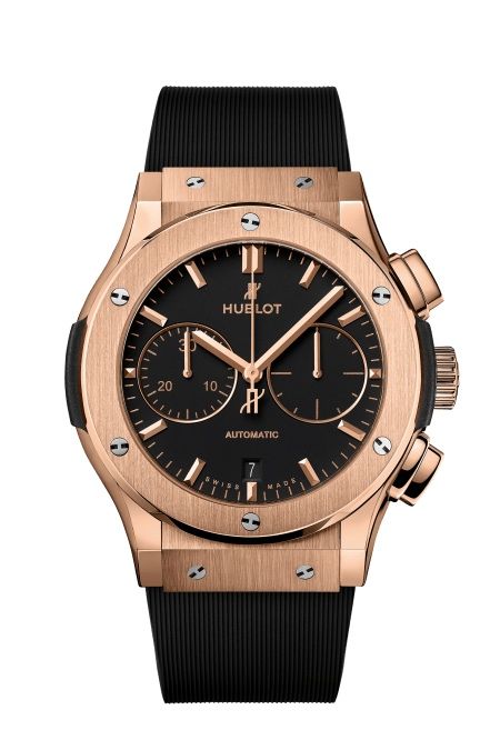Оригинален часовник Hublot 45 mm Classic Fusion King Gold Chronograph