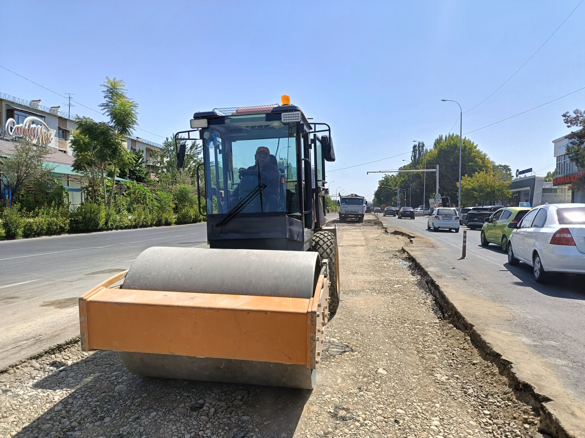 КАТОК АРЕНДА 10 тонн Вибро каток Тошкент буйлаб