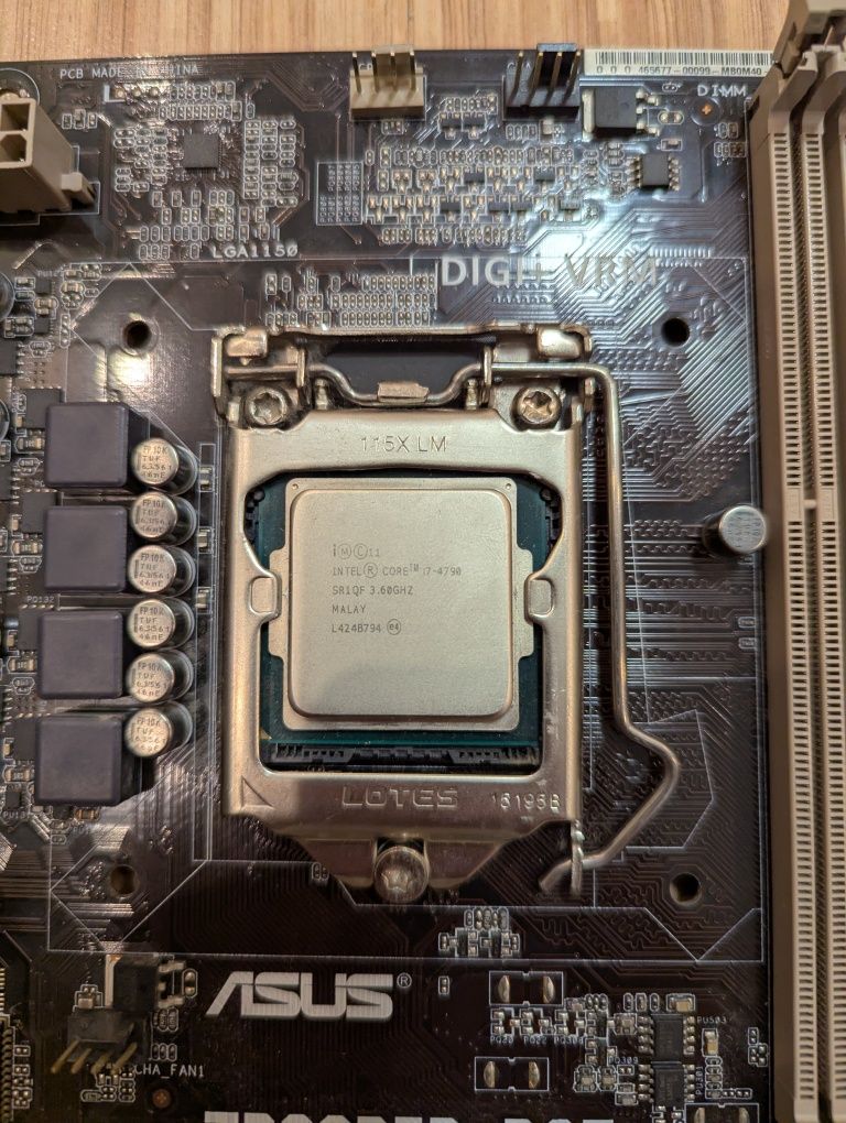 CPU + MB + SSD + RAM + cooler