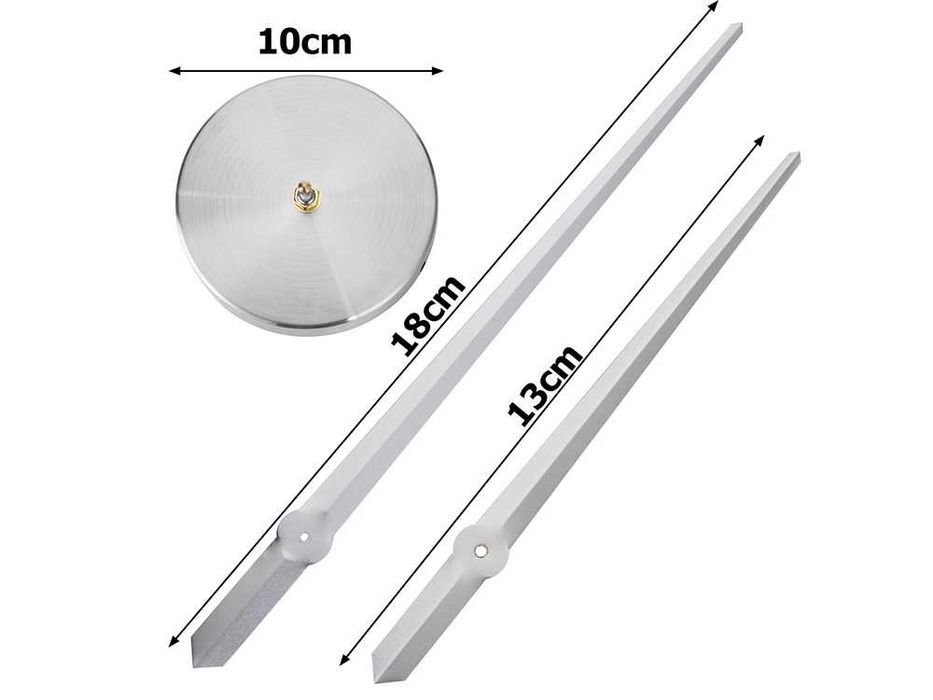 Ceas de Perete 3D Autoadeziv 130 cm Modern Silentios Usor de Montat