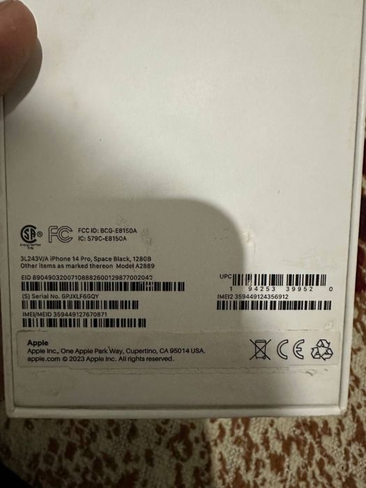 Iphone 14 pro.