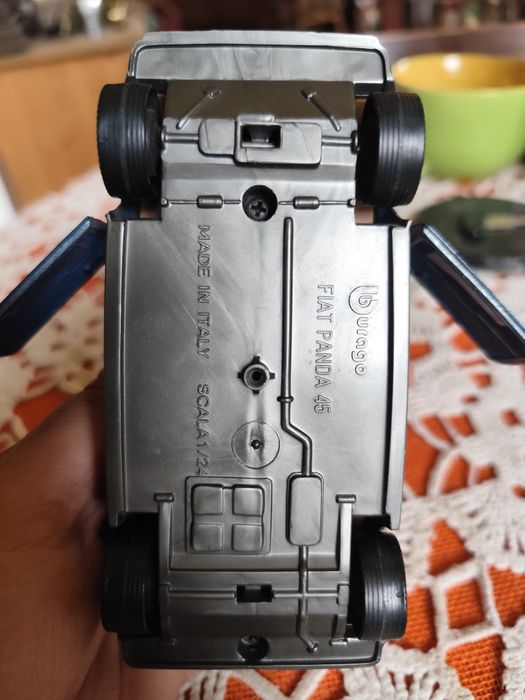 Фиат панда Бураго Италия количка 1/24