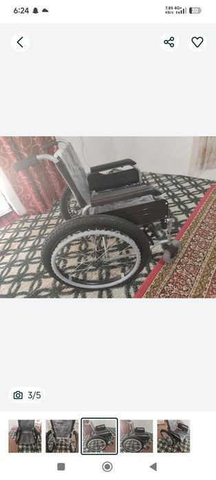Каляска инвалидов новая