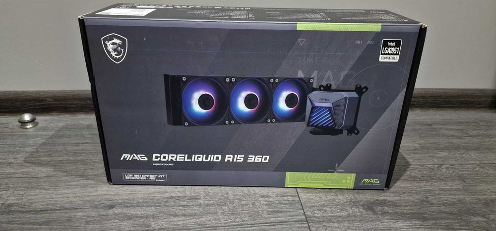 Водно охлаждане за компютър MSI MAG Coreliquid A15 360R ARGB