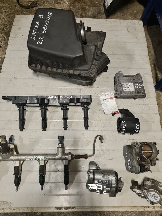 Carcasa filtru aer,bobina,clapeta accelerație opel zafira b,2.2B