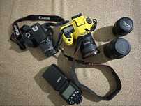 Canon 6D Mark II и Canon 4000D + обективи