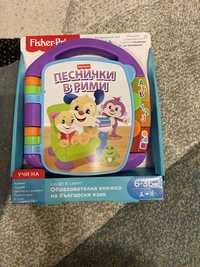 НОВА музикална книжка Fisher price