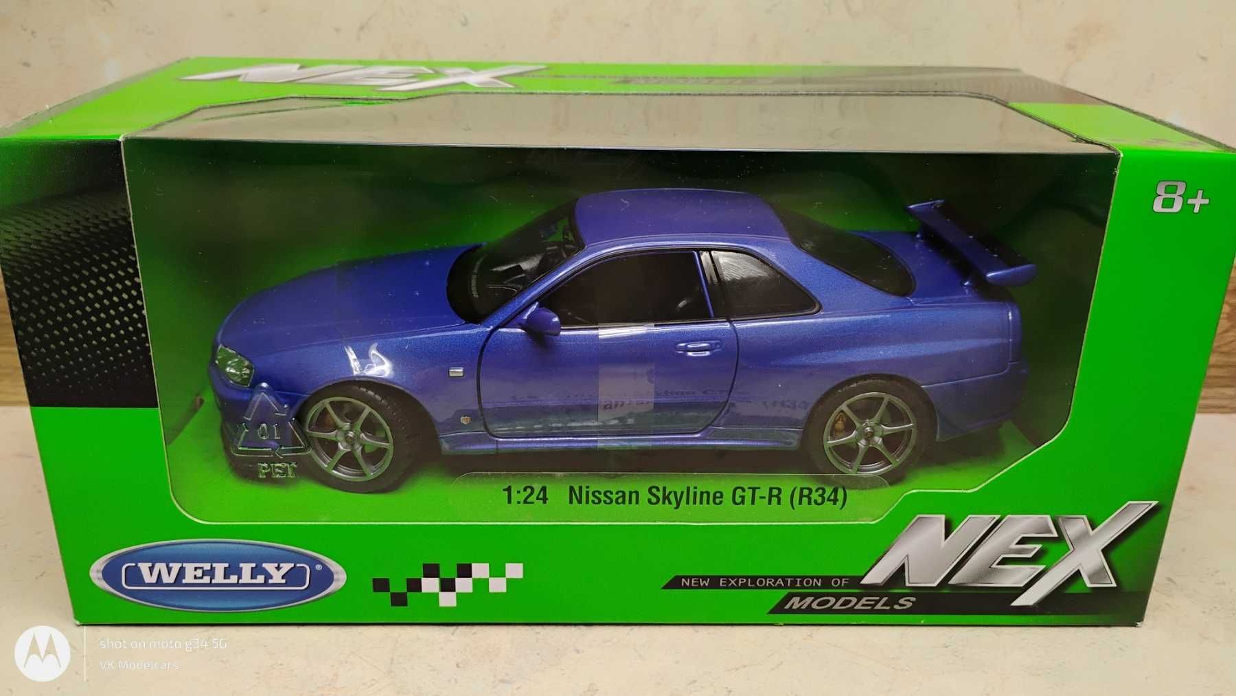 Nissan Skyline GT-R (R34) 1:24 Welly
