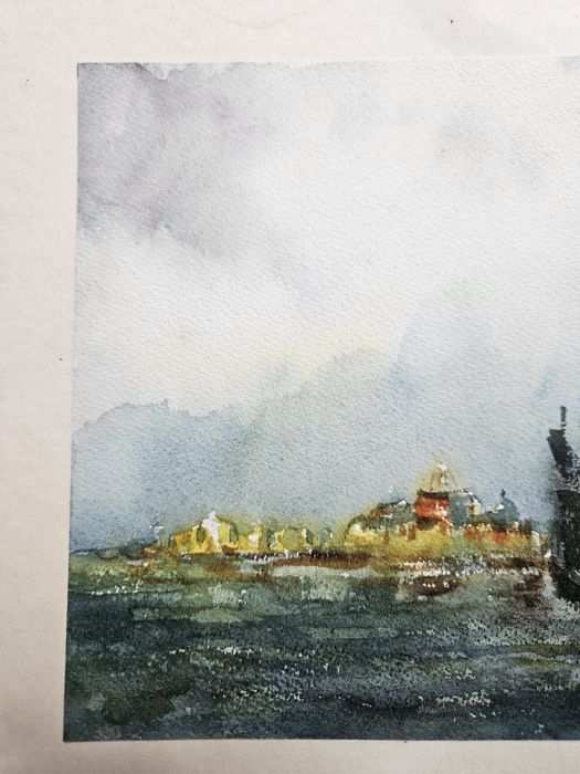 Картина морски пейзаж от   Евгени Томов.