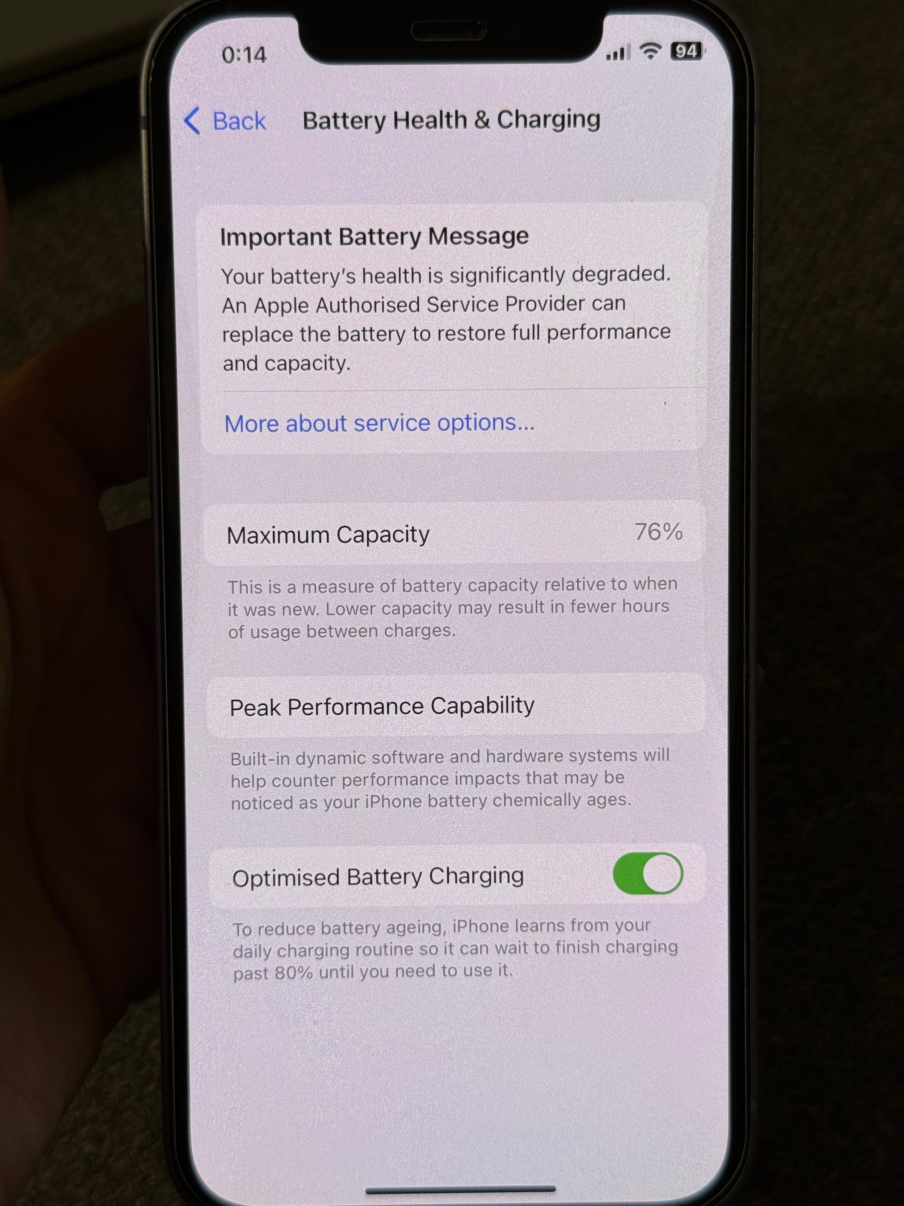 Iphone 12 128gb purple