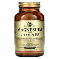 солгар магний Б6, solgar magniy vitamin B6, магнезиум+витамин Б6