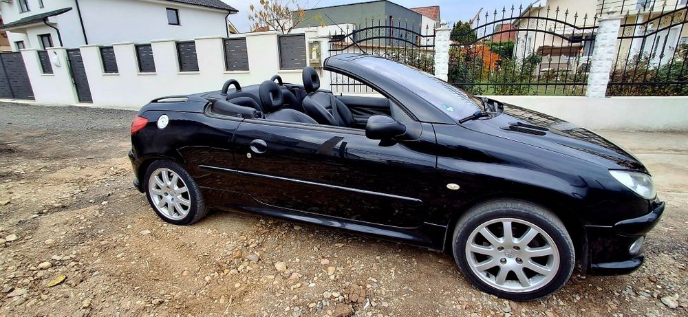 Peugeot 206cc  cabrio 1.6 Disel/impecabila