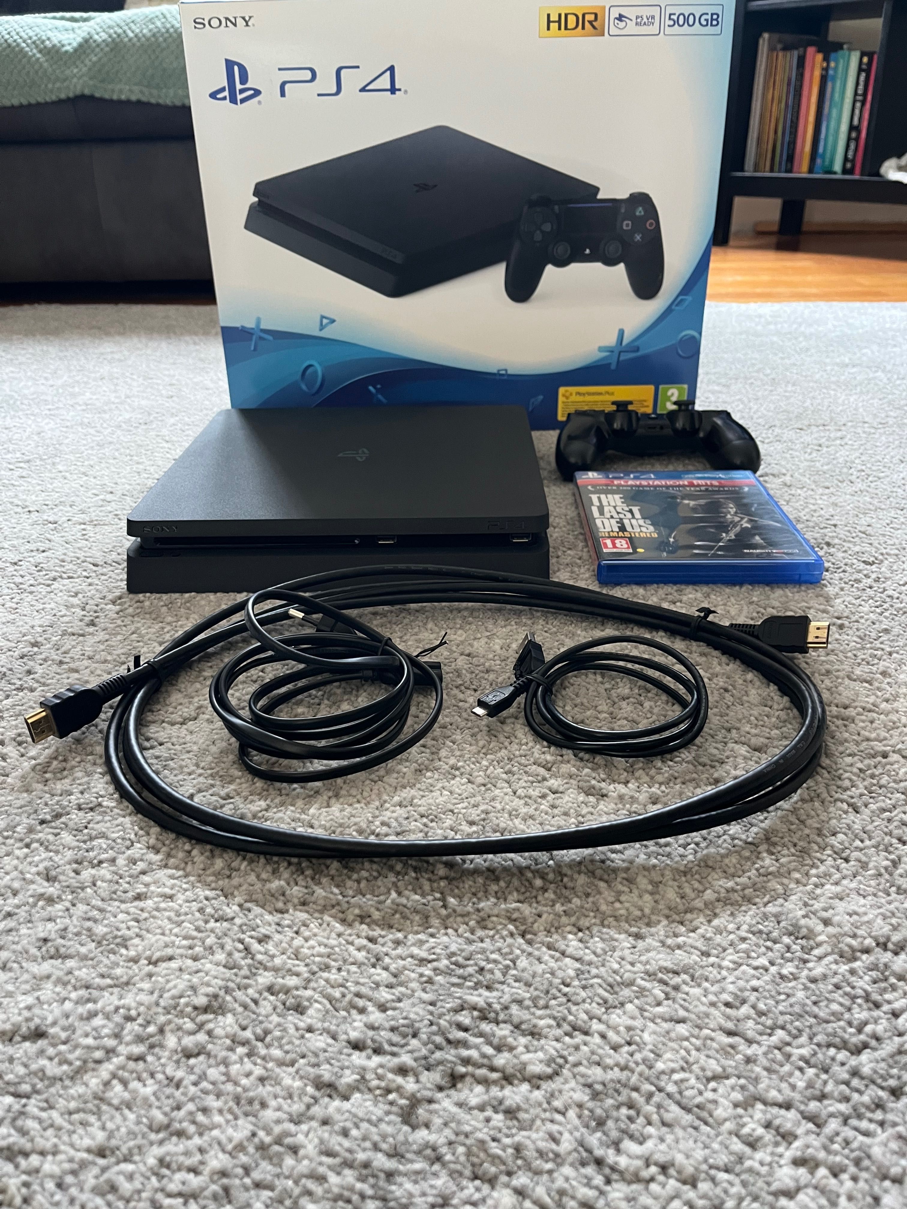 Playstation 4 slim 500gb + 8 игри