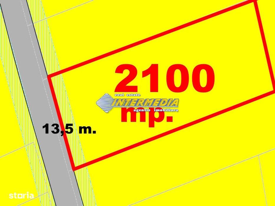 Urgent! Teren intravilan 2100mp in Galda de Jos cu utilitati