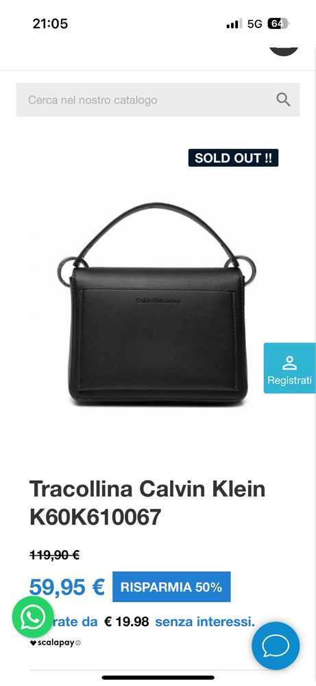 Чанта Calvin Klein Jeans