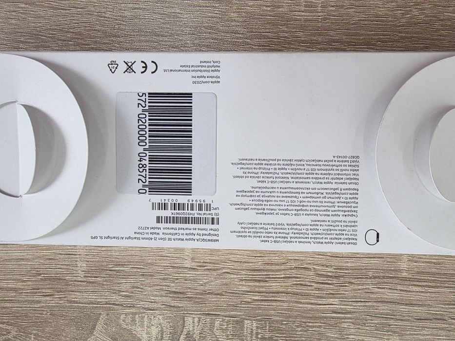 APPLE WATCH SE 2 40 mm Starlight AI Starlight SL GPS