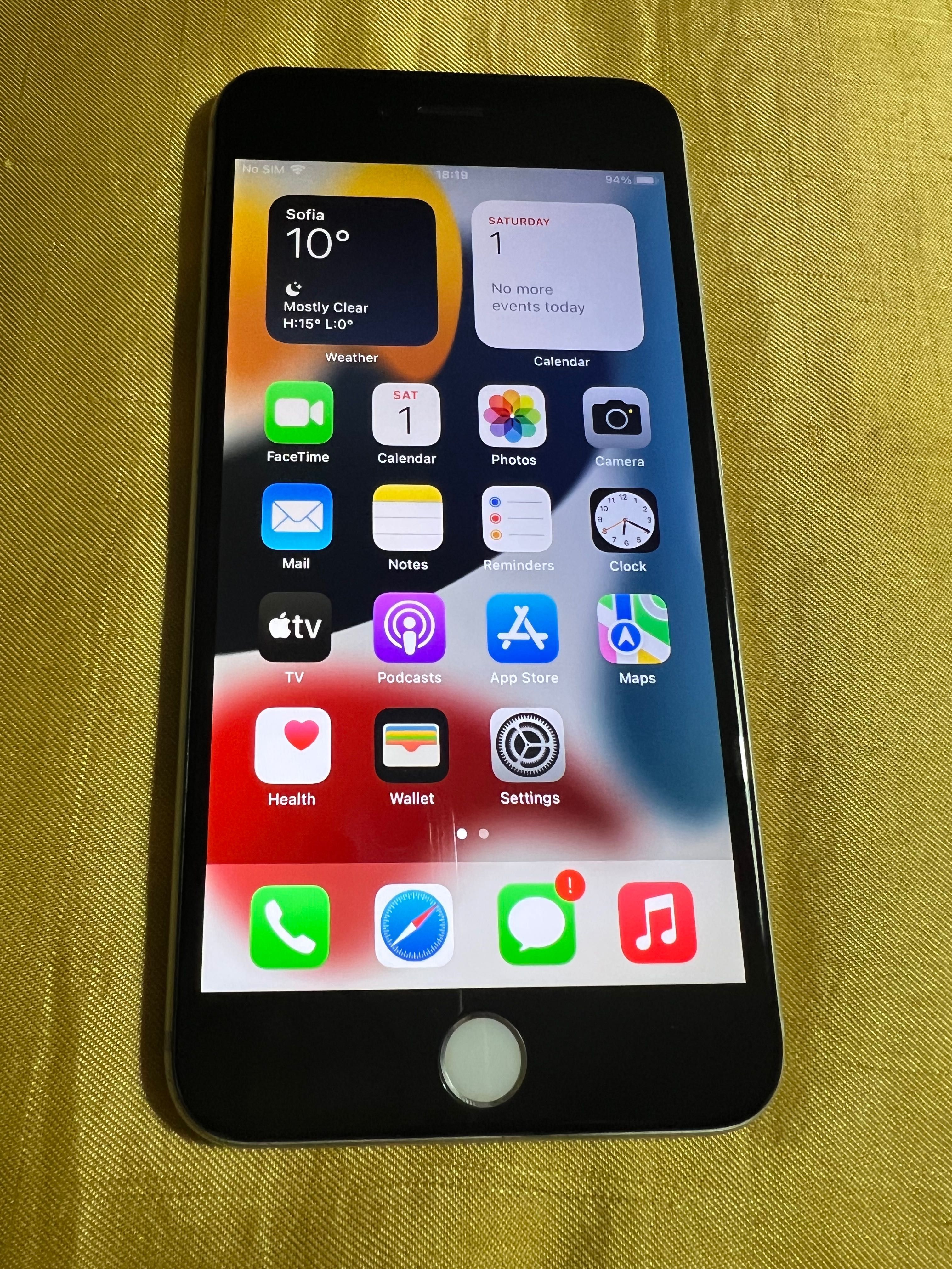 iPhone 6S Plus -128 GB,мод.А1634,Grey,зарядно