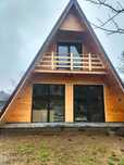 Cabana stil A-Frame, Foisoare, Terase si case din structura de lemn