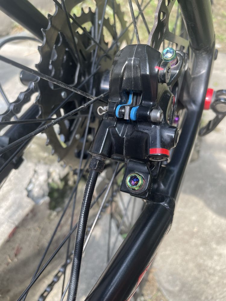 Frane shimano cu etriere modificate