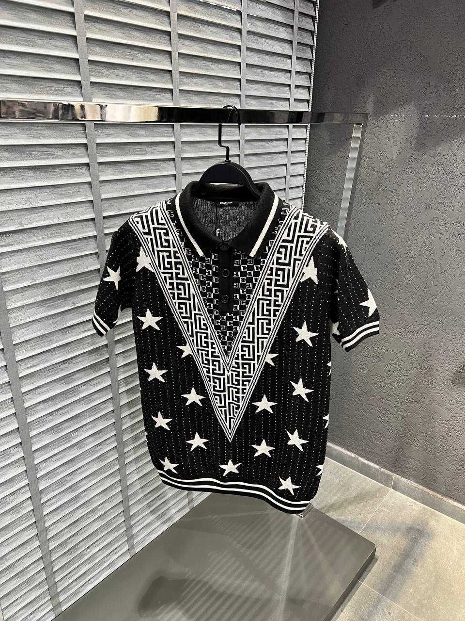 Balmain мъжки  пуловер с къс ръкав Намаление