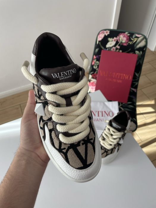 Adidasi Valentino One Stud Bej