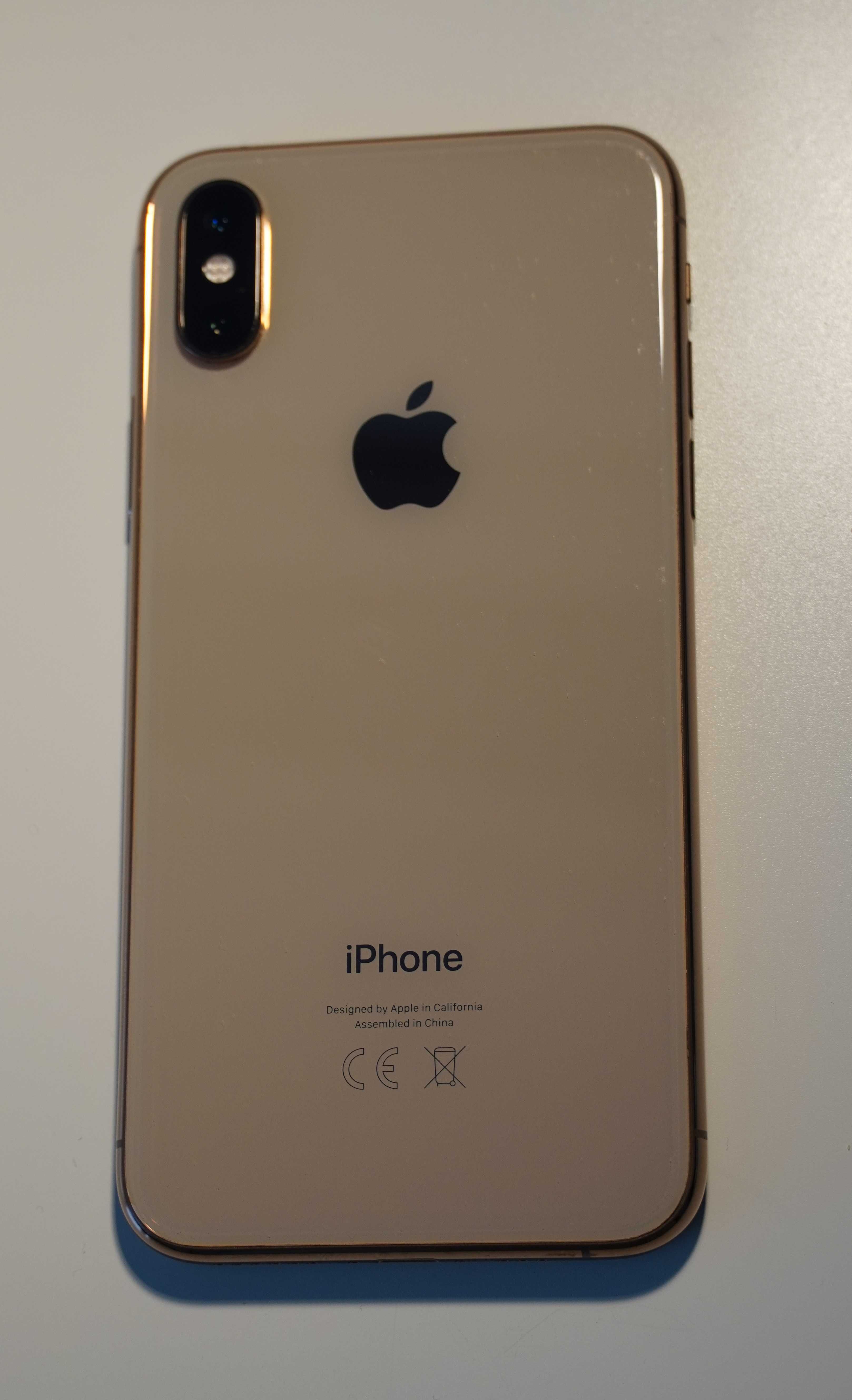 Iphone XS Gold 256 GB + Husa silicon transparenta