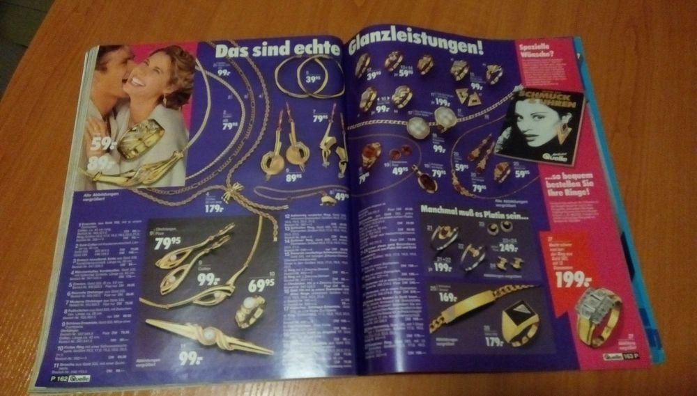 Quelle katalog - jetzt aktuell - marz 1994 /списание на Квеле март 94г