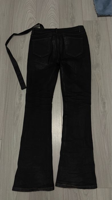 Rick owens waxed denim