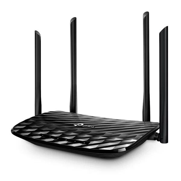 Wi-Fi роутер TP-Link Archer C6, MU-MIMO, 2 диапазона, 1 Гбит/с, чёрный