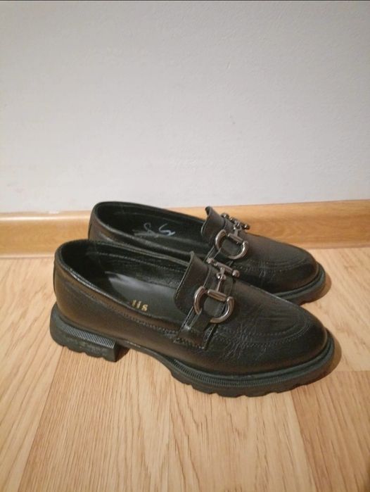 Pantofi mocasini piele Demalis mărime 36
