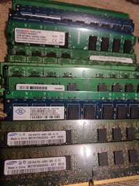 Memorie ram 2Gb DDR2(800/667mhz) DDR3(1600/1333) diverse marci desktop