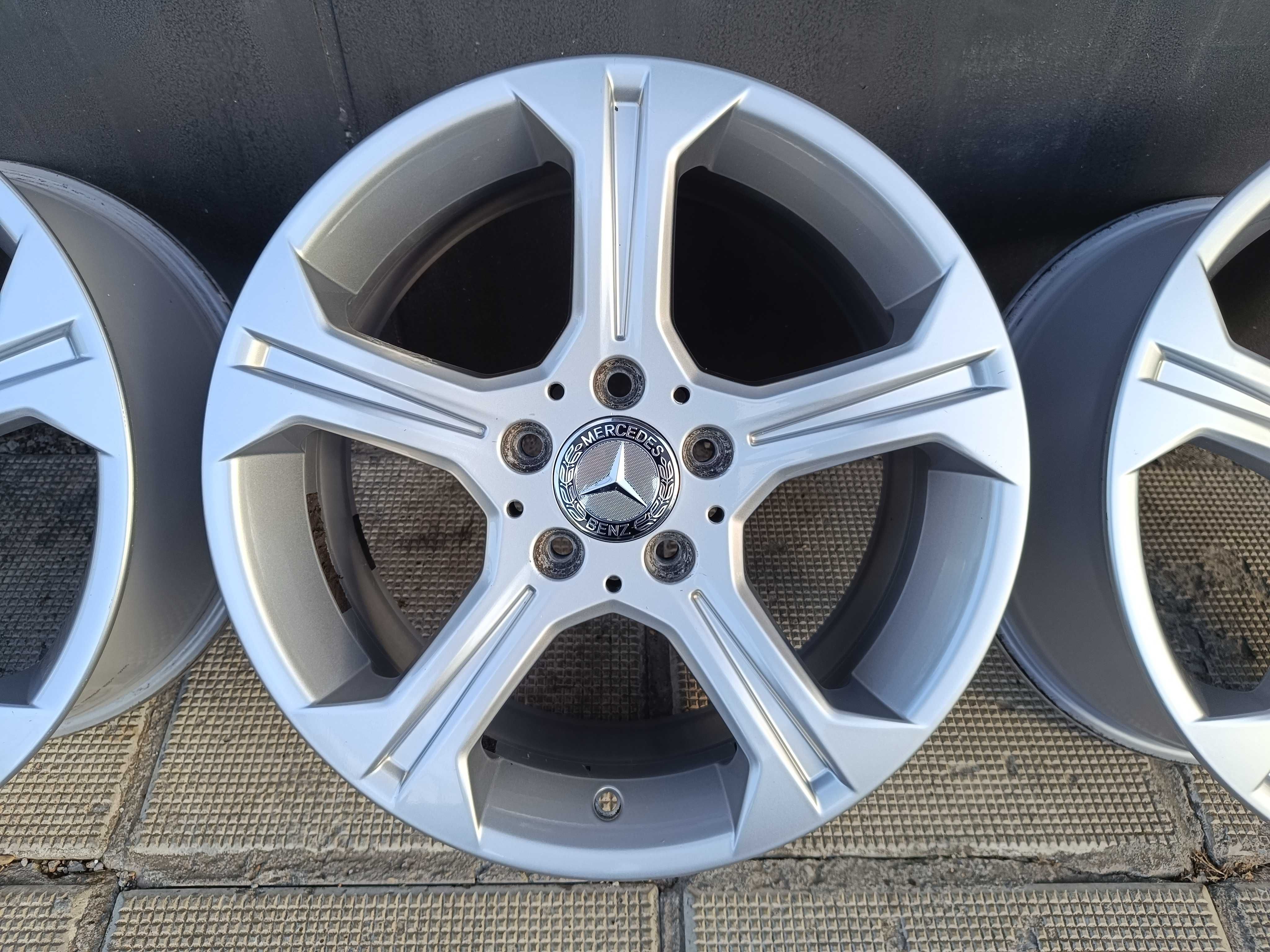 Оригинални джанти 17 ' 5x112 66,6 Мерцедес / MERCEDES BENZ  C E GLK