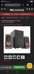 Boxe gaming Trust GXT 635 Rumax, 2.1, 40W RMS, Bluetooth, HDMI ARC,nou
