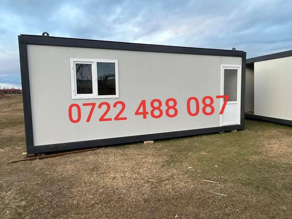 Container modular tip birou, spatiu comercial, locuinta  7 x 3m