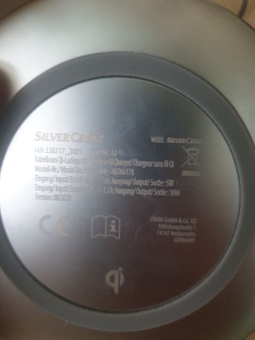 Безично зарядно за телефон