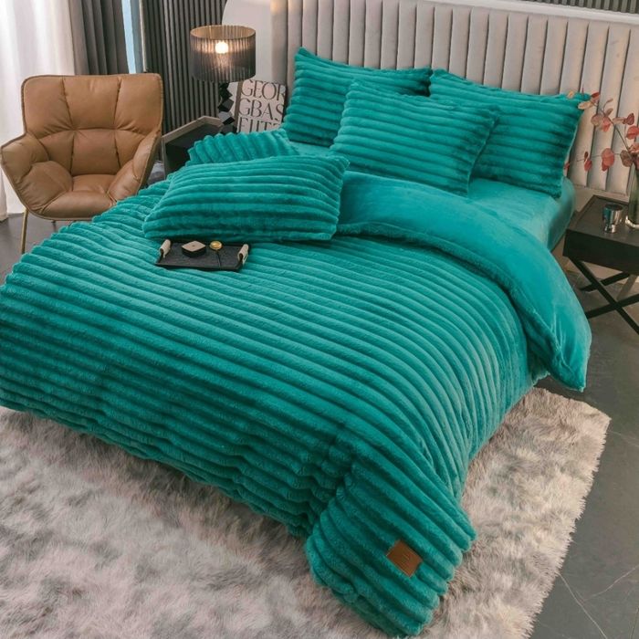 Lenjerii cocolino 4 piese cearceaf de pat cu elastic