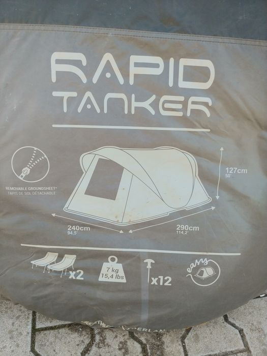 Cort Biwy Rapid Tanker Caperlan Decathlon pescuit crap