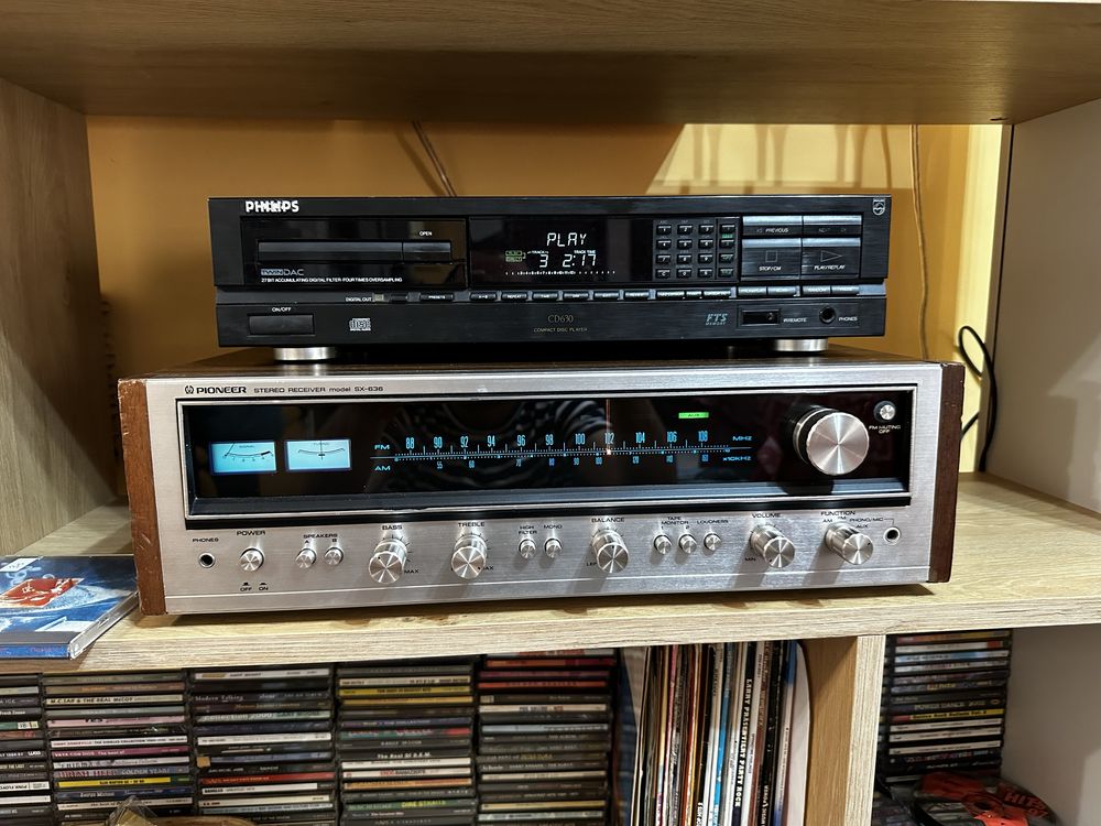 Pioneer SX 636 amplificator vintage