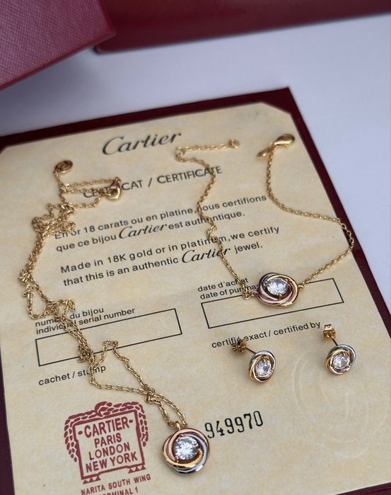 Set Cartier Gold 750