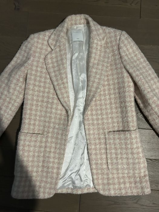 Пиджак 100% шерсть sandro