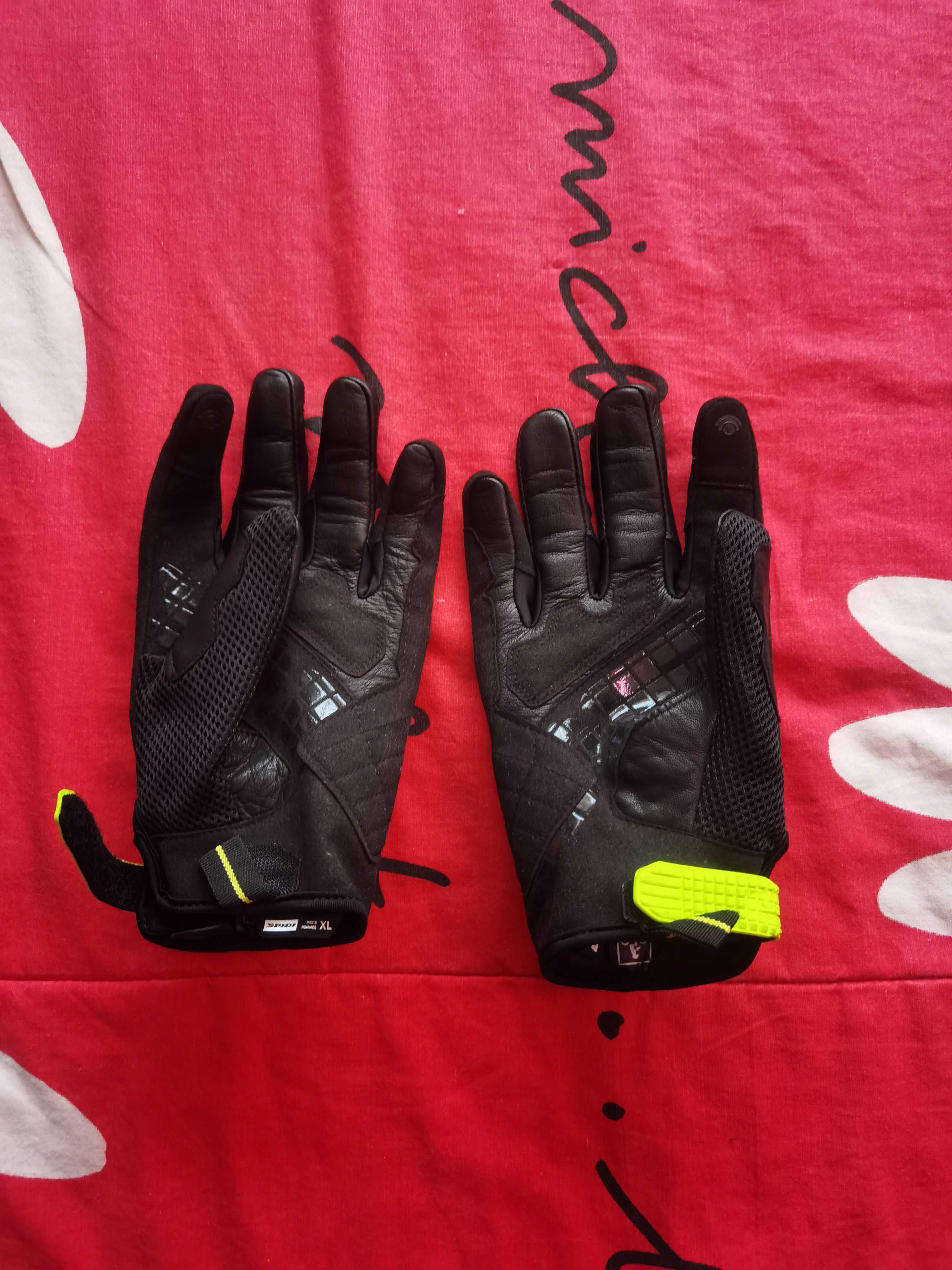 Мото ръкавици spidi g-carbon black/fluo yellow XL