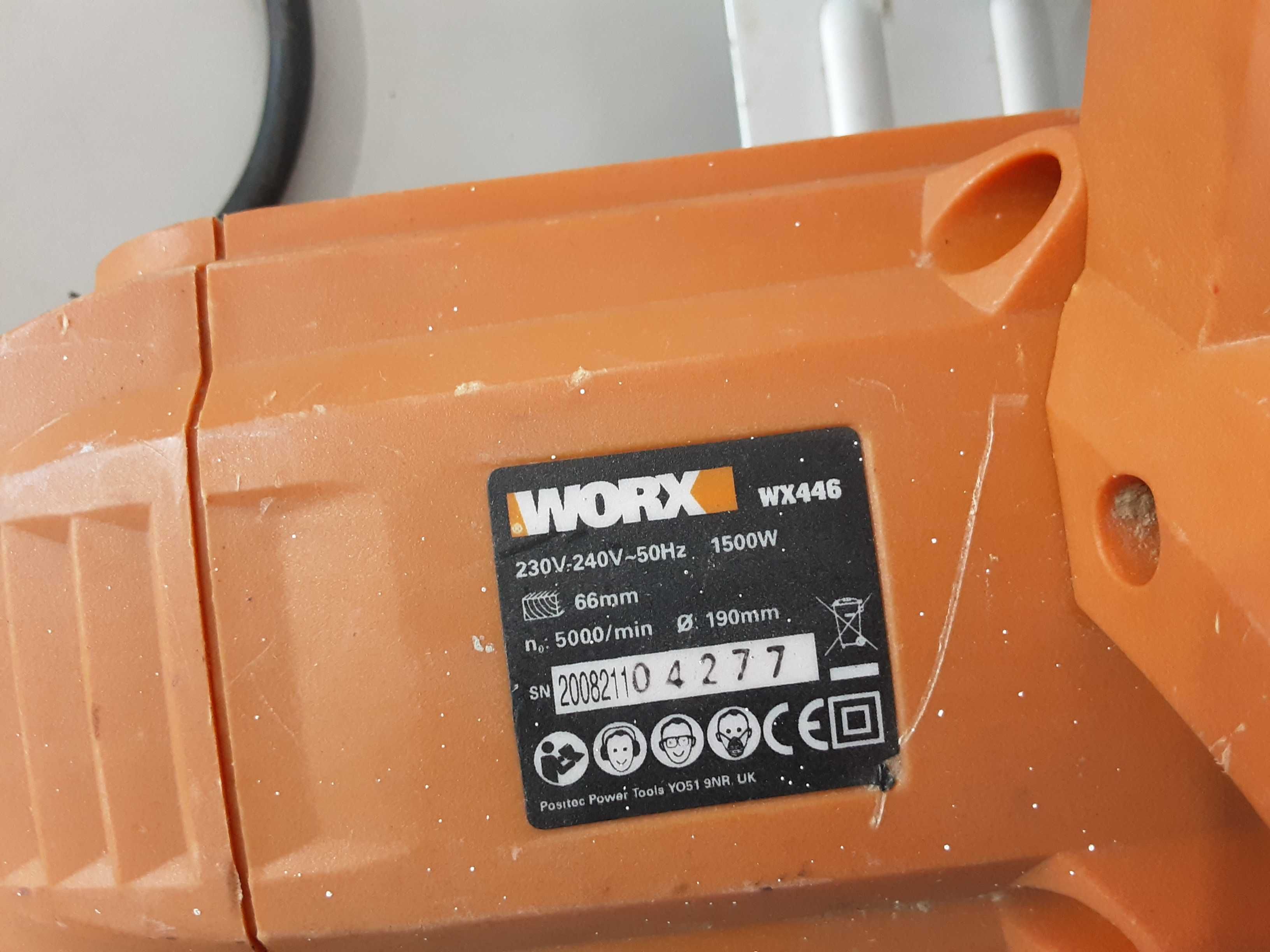 Ръчен циркуляр - Worx 1500W