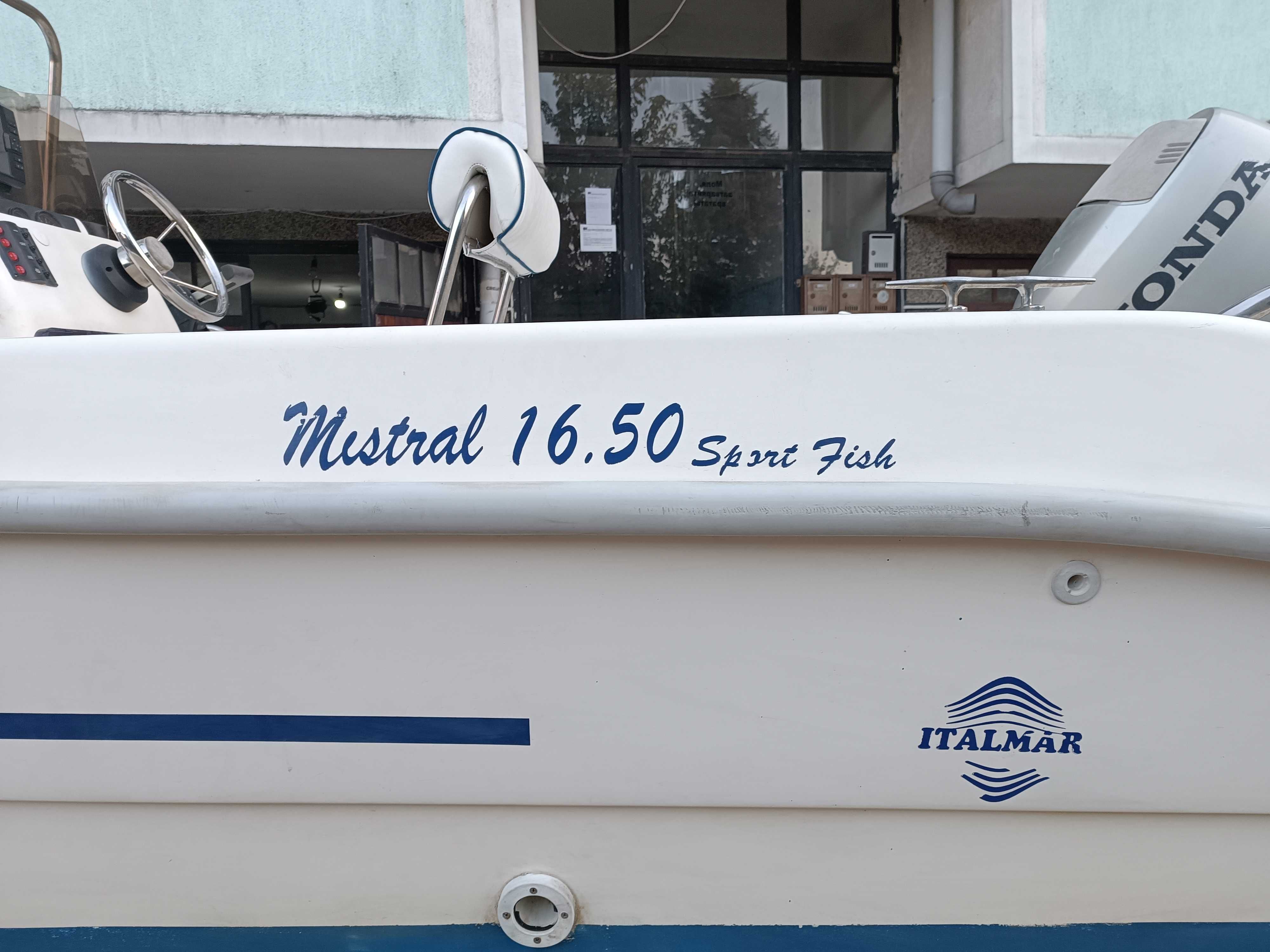 Продавам лодка Italmar Mistral 16.50 Sport Fish