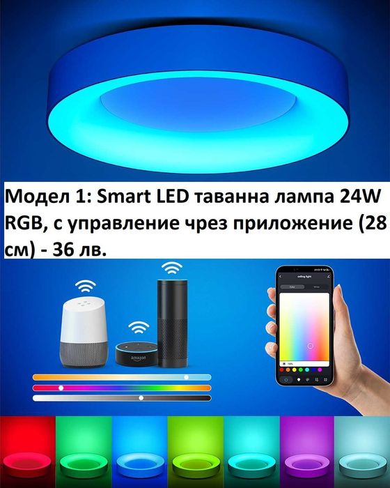 LED лампи, осветление, лампа, нощна лампа, различни модели - Лот 1