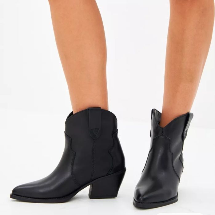 Казаки женские кожаные