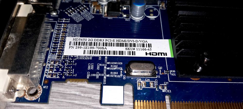 Placa video SAPPHIRE Radeon™ HD 5450, 2GB DDR3, 64-bit