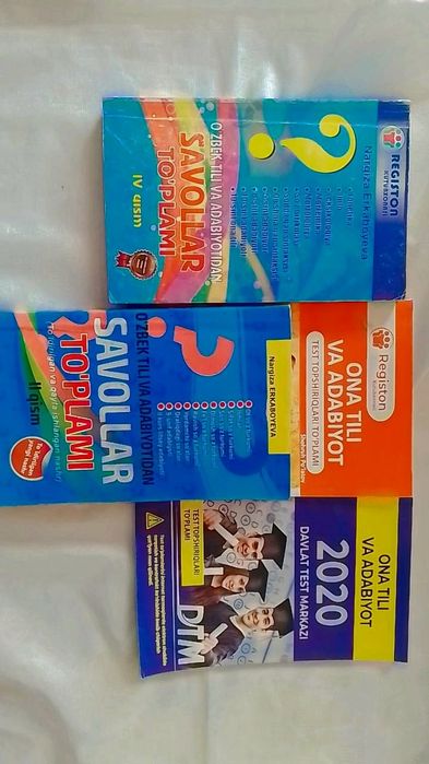 Test to'plami kitoblar