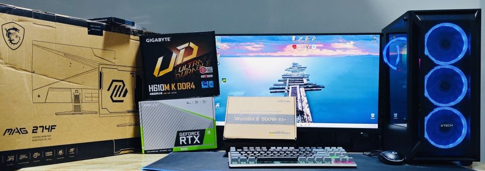 I5 12400 | RTX 3050 6GB| Monitor 200Hz